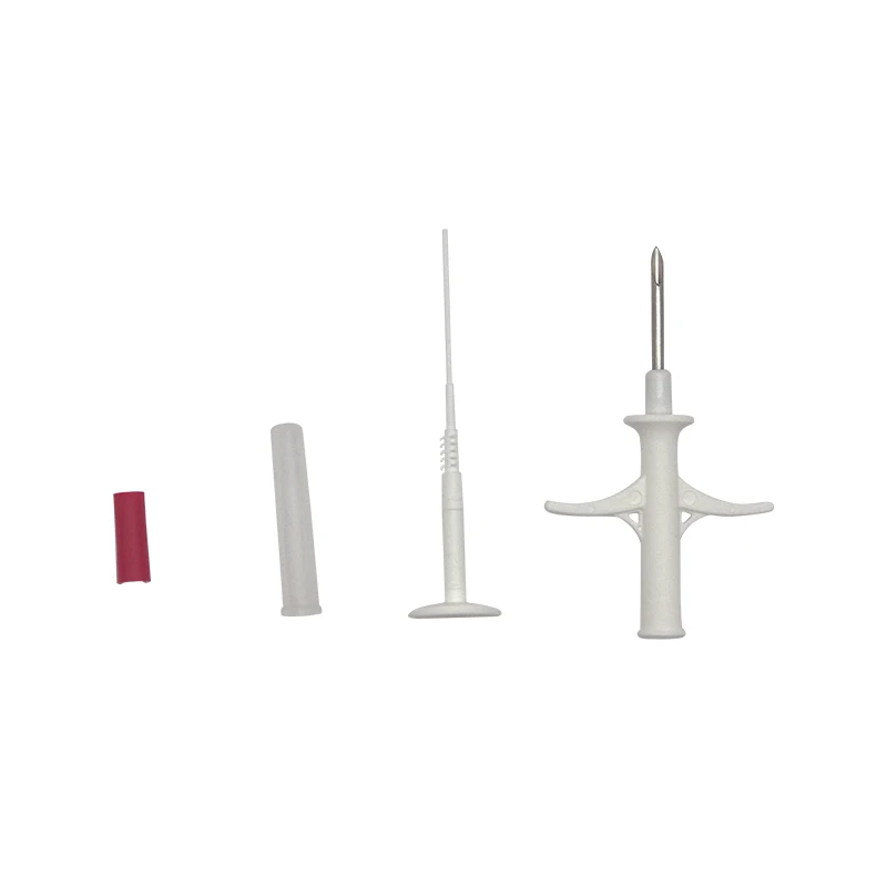 

X10pcs 1.4*8mm FDX-B ISO rfid chip implant syringe with needle for cat dog sheep