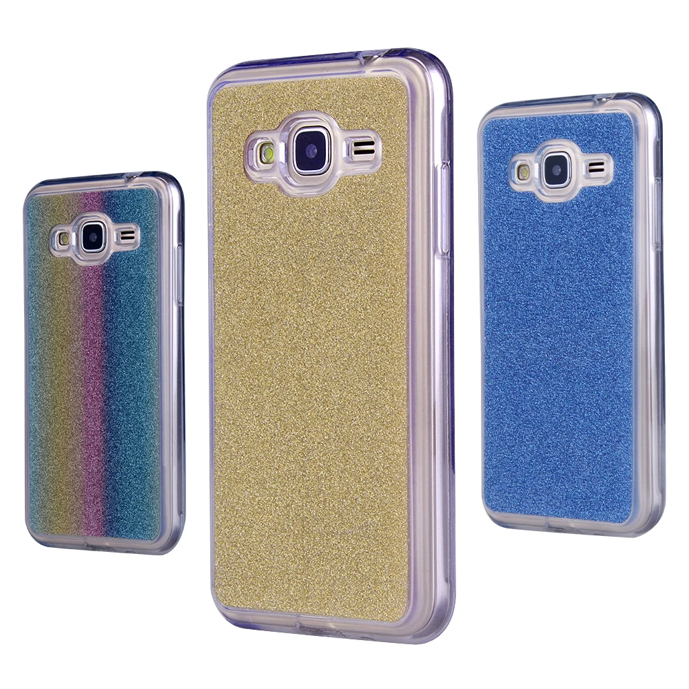 Shiny Sequin Silicone Glitter Cases For Samsung Galaxy J1/J5/J7 2016 J120F J510F J710X Soft TPU Covers Colorful Foil Phone Bags |