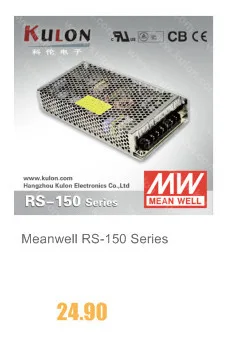 Meanwell RS-15 15W 3,3 V/3A 5 V/3A 12 V/1.3A 15 V/1A 24 V/0.625A 48V источник питания CB UL CE одобренный PSU 3 года гарантии