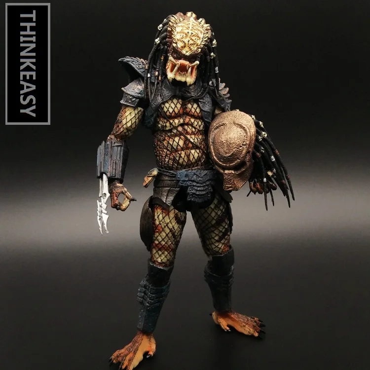 Aliens vs Predator AVP Ganso Lone wol Joint can move doll movie Person Model Decoration figure Toys gift computer table decorate