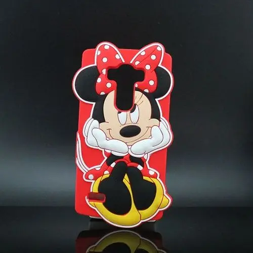 

For LG G4 Case 3D Minnie Design Soft Rubber Phone Cover Cases For LG G4