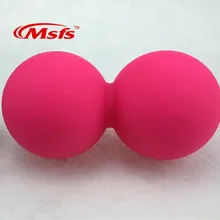 Йога двойной, для Лакросса Массажный мяч фитнес расслаблять мышцы терапия товары для здоровья уход арахиса Лакросса Мячи высокого качества