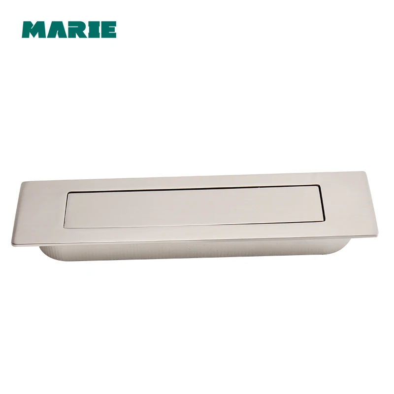 Kitchen Cabinet Drawer Concealed Handles Embedded Furniture Door Knobs Wardrobe Stealth Handle Cupboard Closet Dresser Pulls