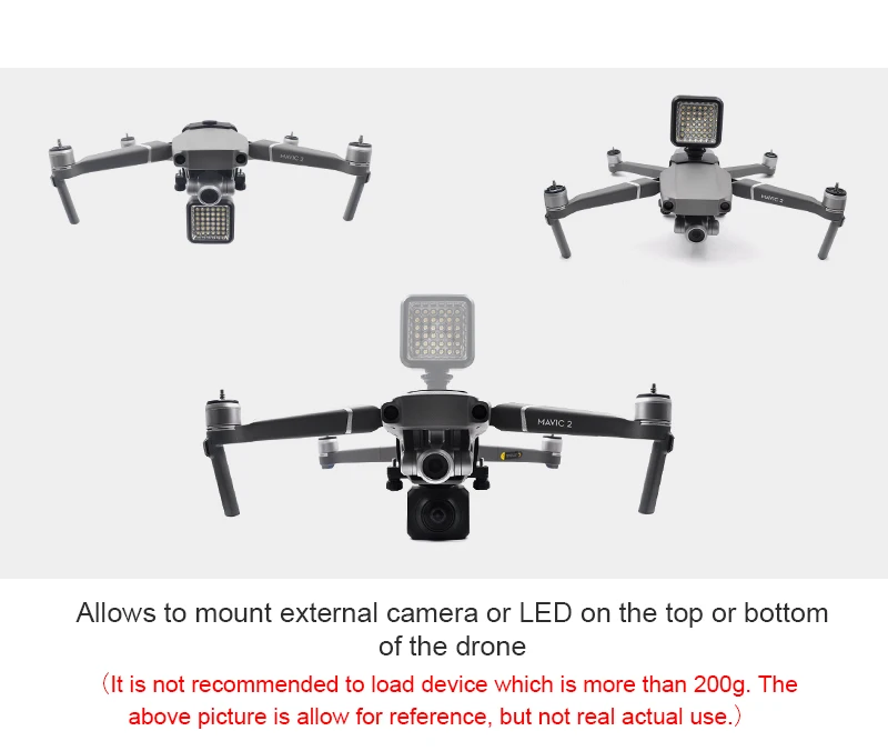 STARTRC DJI Mavic 2 pro крепление для камеры панорамный коннектор для камер с углом обзора 360 Градусов Крепление для DJI Mavic 2 Zoom Drone аксессуары