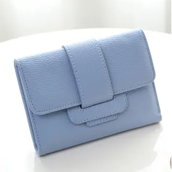 

2019 Brand Women Vintage Hasp Wallets Fashion Leather Small Wallet Purse Female Money Bag Short Coin Pocket Card Holder Wallet