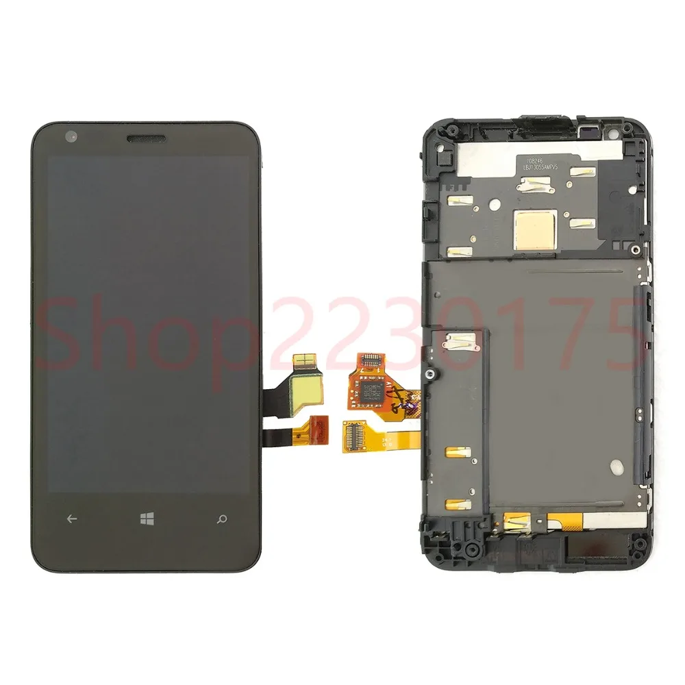 

For Nokia Lumia 620 RM-846 LCD Display Touch Screen Digitizer Assembly Frame Replacement Parts