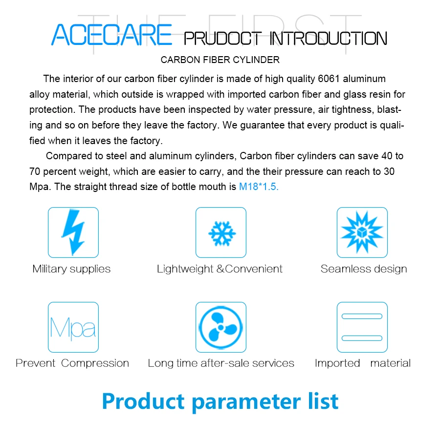 AC10311 манометр 300Bar 3L Airforce Кондор Pcp цилиндр высокого давления Pcp Air ствол танка сжатого воздуха Танк компрессор