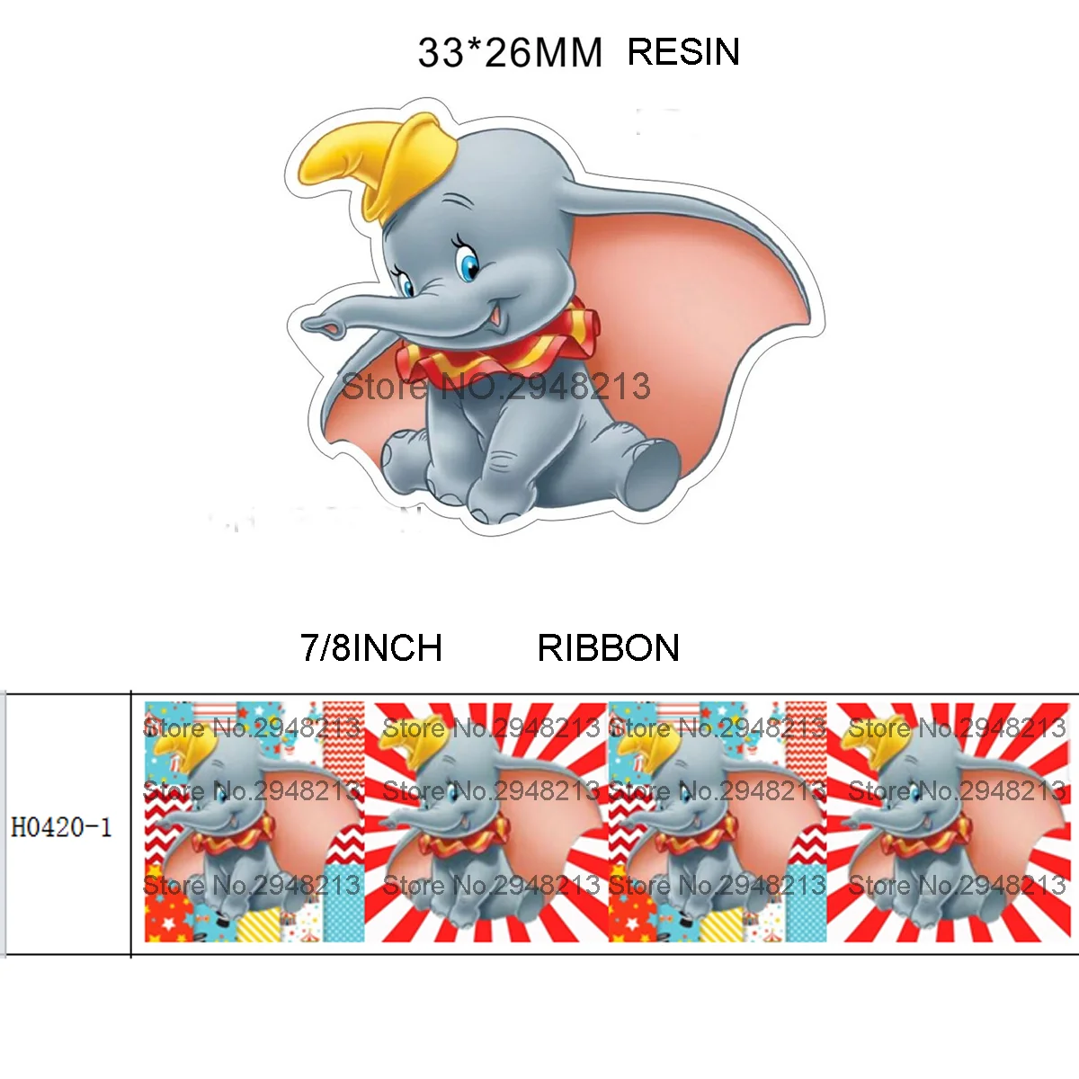 

printed cartoon grosgrain ribbon and resin sets 7/8inch 50yard ribbon and 50pcs resin 1 sets REB128