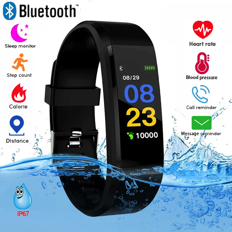 

2019 Smart Watch Men Heart Rate Monitor Blood Pressure Fitness Tracker Smartwatch Sport Reloj for ios android Digital Watch+BOX