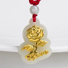 Collares mujer Изумрудное Нефритовое ожерелье подвеска с черным коженным ремешком Giada pendenti превосходное ожерелье pingentes