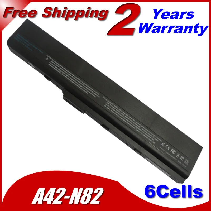 JIGU 6Cells Laptop Battery For Asus A32 N82 A42 N82 N82 N82JQ N82E