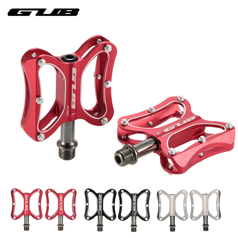 GUB GC001 Bicycle Pedal Aluminum Alloy Thread Sealed Bearings Mountain