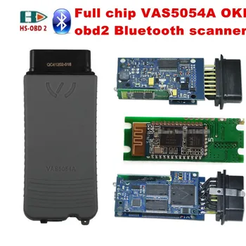 

High quality obd 2 scanner vas5054 ODIS 3.03 and SEAT AKODA full chip obd2 Bluetooth Car diagnostic tool Support UDS Protocol