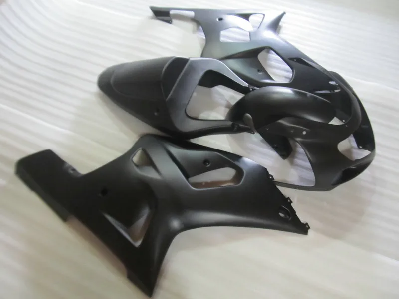 

Custom Fairing kit for SUZUKI GSXR600 750 01 02 03 GSXR 600 GSXR750 K1 2003 2001 2002 All matte black Fairings set+7gifts PM31