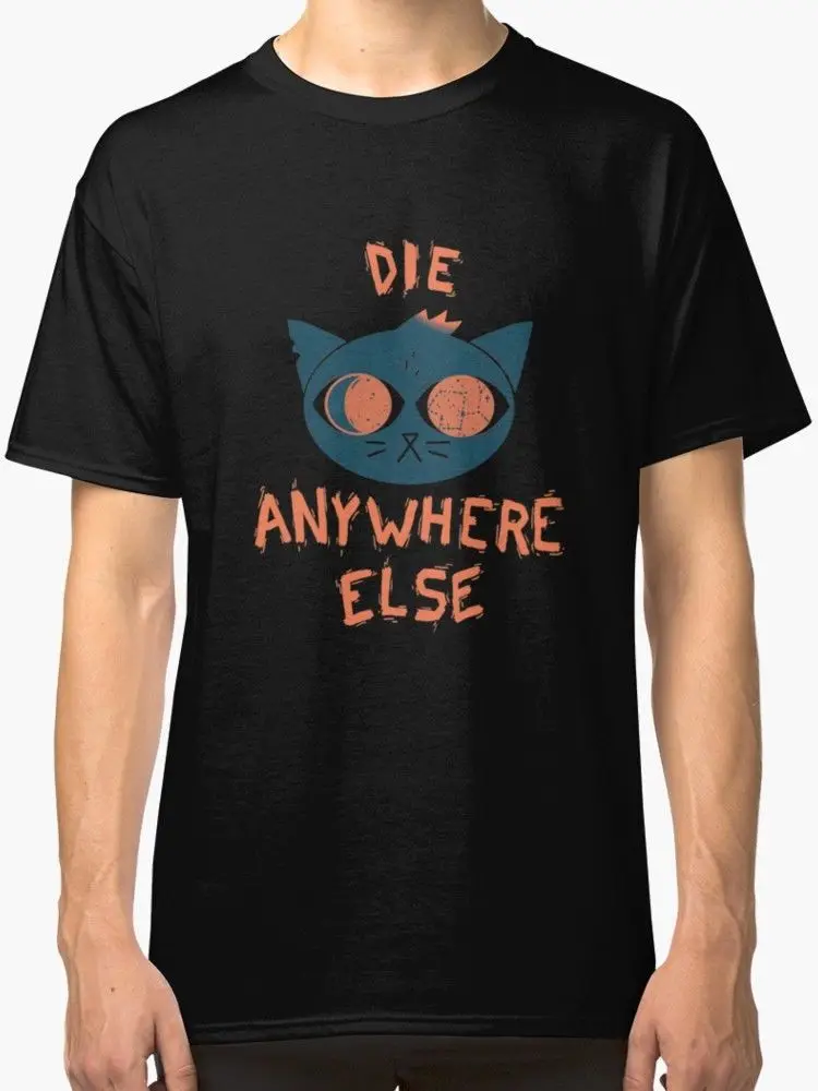 Night In The Woods Mae Bea Men's Black Tees Shirt Clothing | Мужская одежда