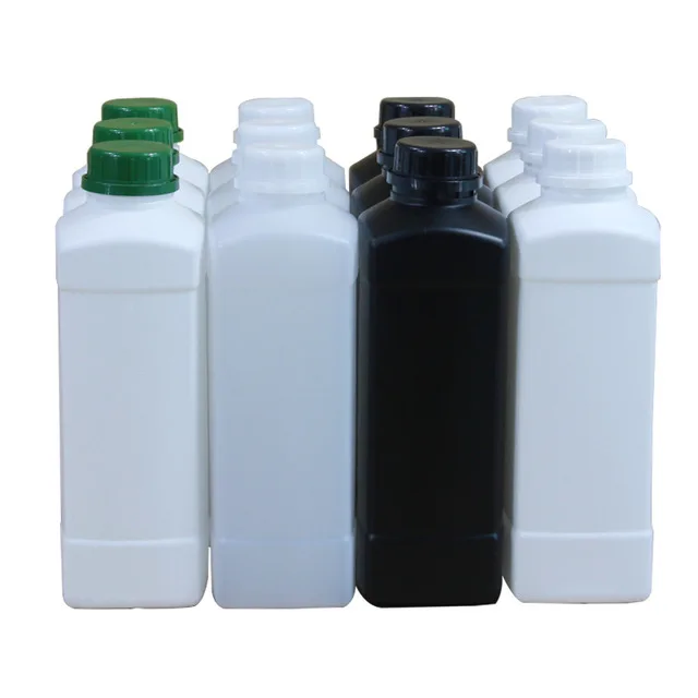 500 мл, 1000 мл квадратная пластиковая Многоразовая Бутылка косметический шампунь, лосьон, контейнер для жидкости с крышкой HDPE материал
