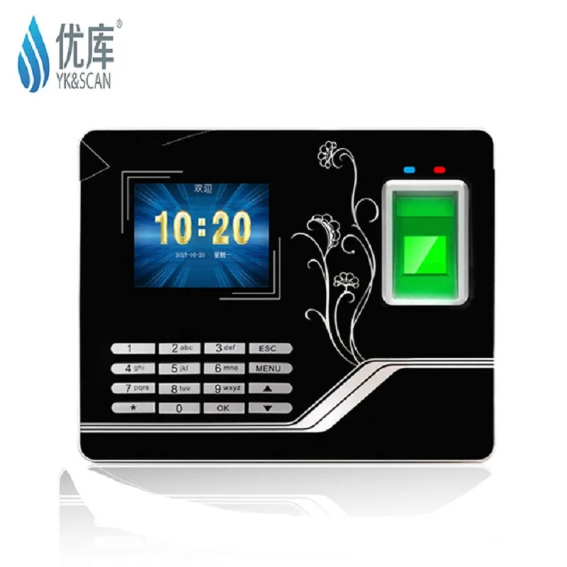 

Software Supports TCP/IP/USB/U Disk Fingerprint Attendance Machine F20 Black Fingerprint Face Biometric Identification