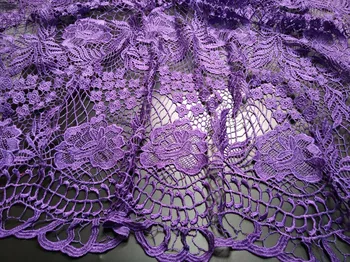 

5yards high quality african cord lace hot sale 2019 new arrivals tissu african guipure lace fabric M15552