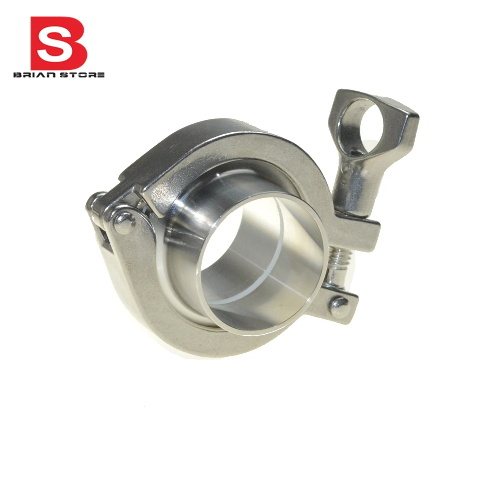 Triclamp SS Sanitary Flange Pipe Weld Welding Ferrule Tri Clamp PTFE or