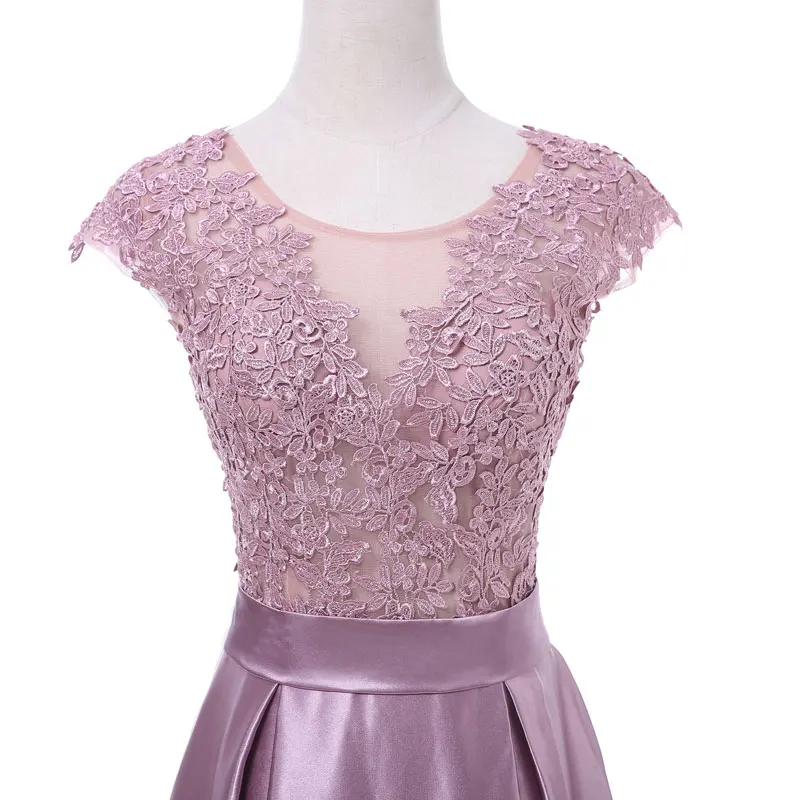 elegant party appliques dress cocktail dresses Vestido de Festa satin A-line simple short style dresses