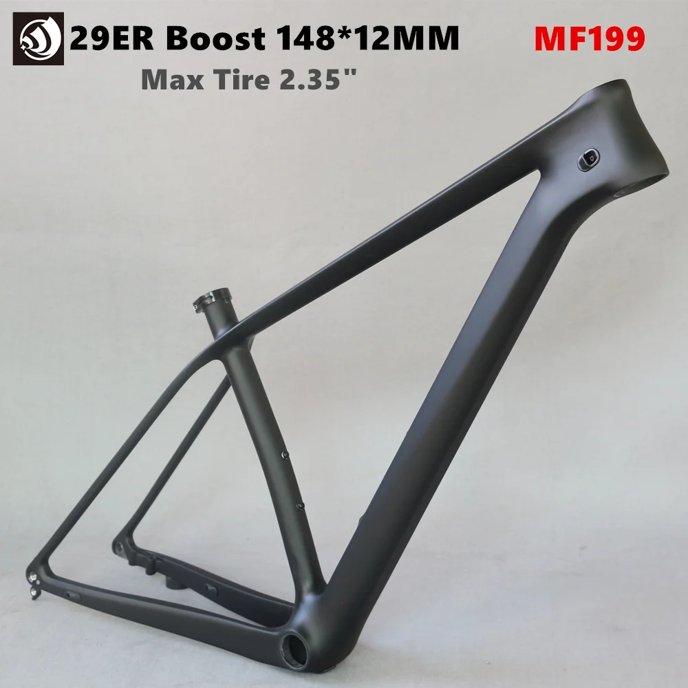 WINOWSPORTS 2019 полностью углеродный T800 супер светильник 29ER Boost MTB рама 960g BB92 Max шина 2,35