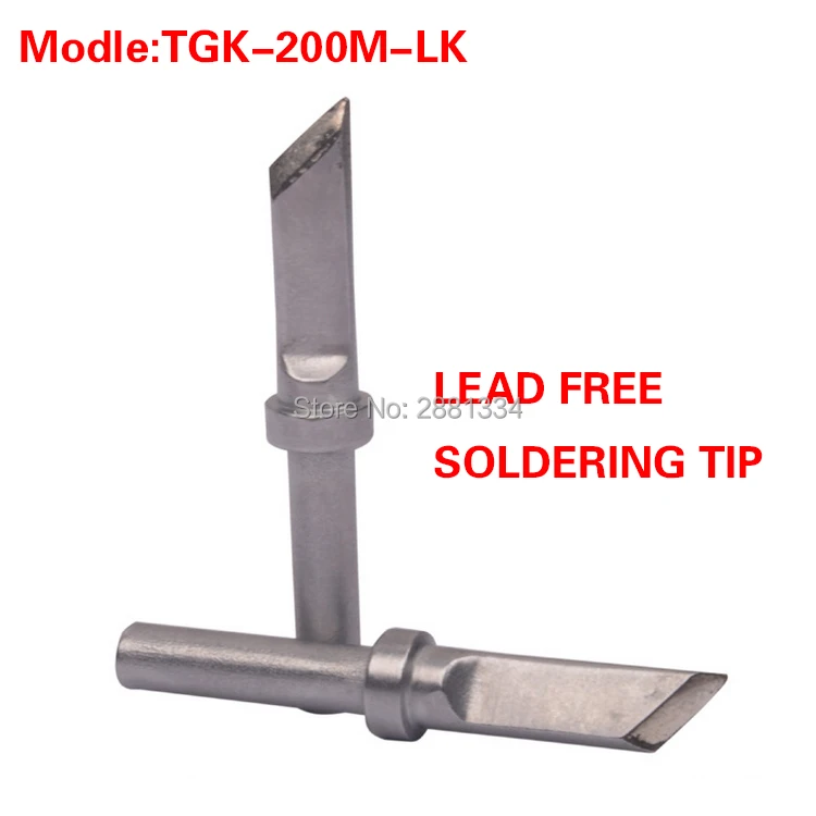 

TGK-200M-LK Replacement Tip Lead Free Soldering Iron Tip ,High frequency internal-heat Iron tips