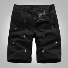 Новые мужские летние повседневные свободные пляжные шорты комбинезон военные армейские бриджи с низкой талией хлопковые тактические шорты плюс размер