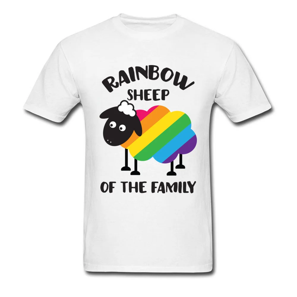 Rainbow Sheep Of The Family LGBT_white