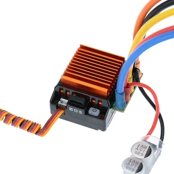 

SkyRC 4000KV 8.5T 2P Sensored Brushless Motor+CS60 60A Sensored Brushless ESC+LED Program Card Combo Set for 1/10 1/12 RC Car