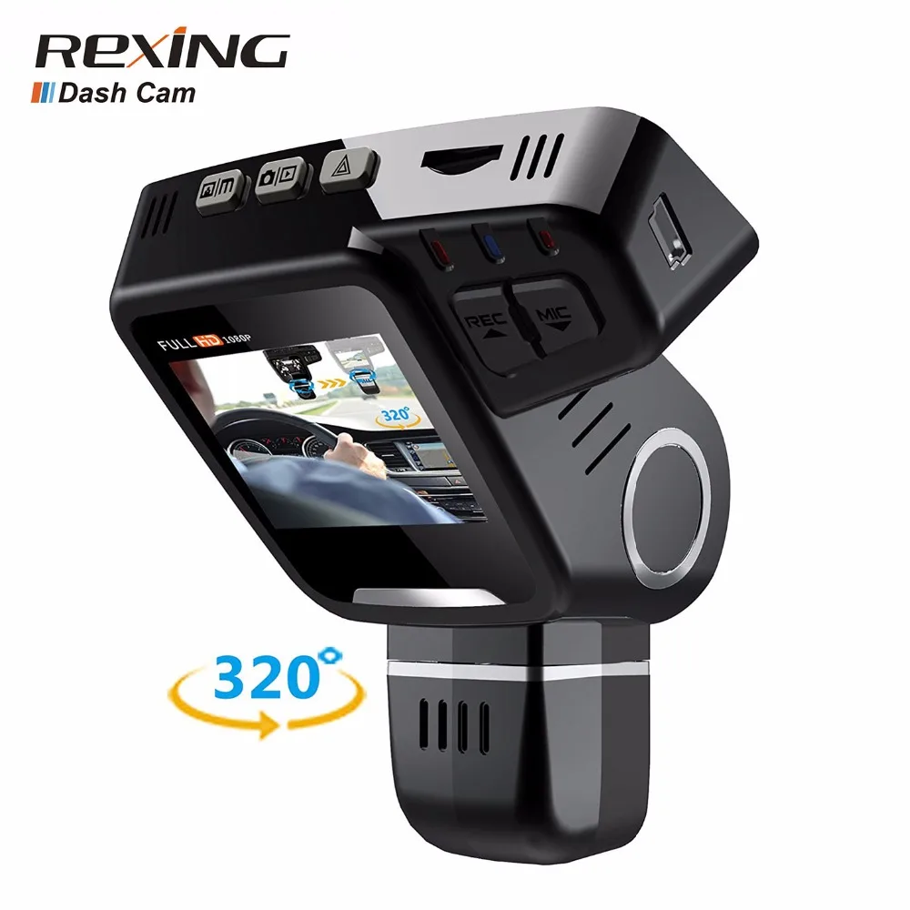 Rexing H1 plus Автомобильный видеорегистратор Камера регистраторы Автомобильные FHD 1080