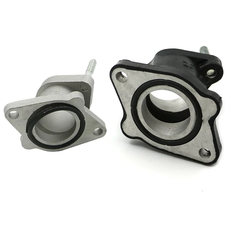 

Intake Manifold Pipe Motorcycle Carburetor Intake Manifold For CG 125cc 150cc 200cc ATV Dirt Bike Go Kart 156FMI 157FMI Chrome