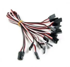 

10Pcs*Heavy Duty 22# Flat Cable 1000mm Futaba Color