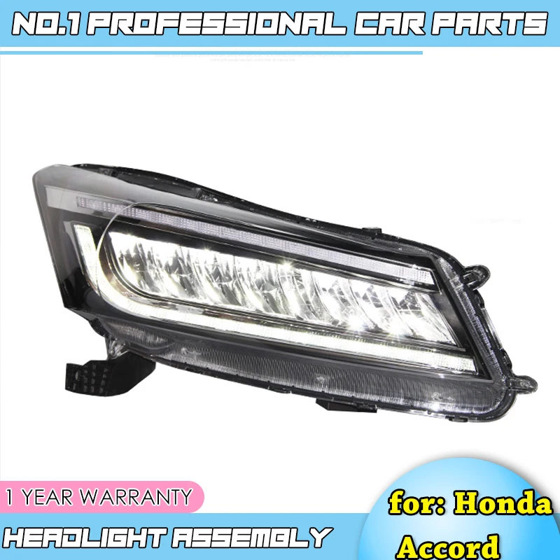 

car accessories For Honda accord 2008-2013 headlights ALL LED HEADLIGHT For Honda accord ALL LED light with dynamic turn signal