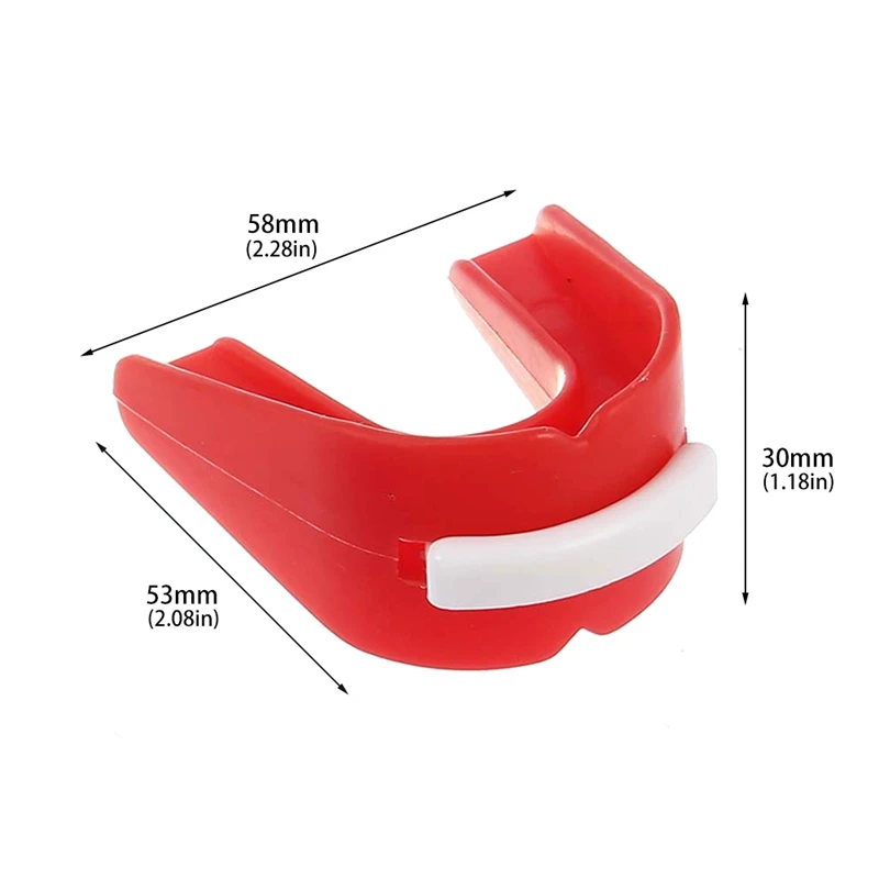 1 шт. двусторонний мундгард Защита рта зубы Защита для бокса Спорт Футбол Баскетбол Каратэ Муай Тай безопасность