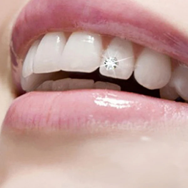 

10Pcs Tooth Diamond Crystal Ornament Dental Material Decoration Temporary Teeth Jewels Bur Dental Material Teeth Whitening Studs