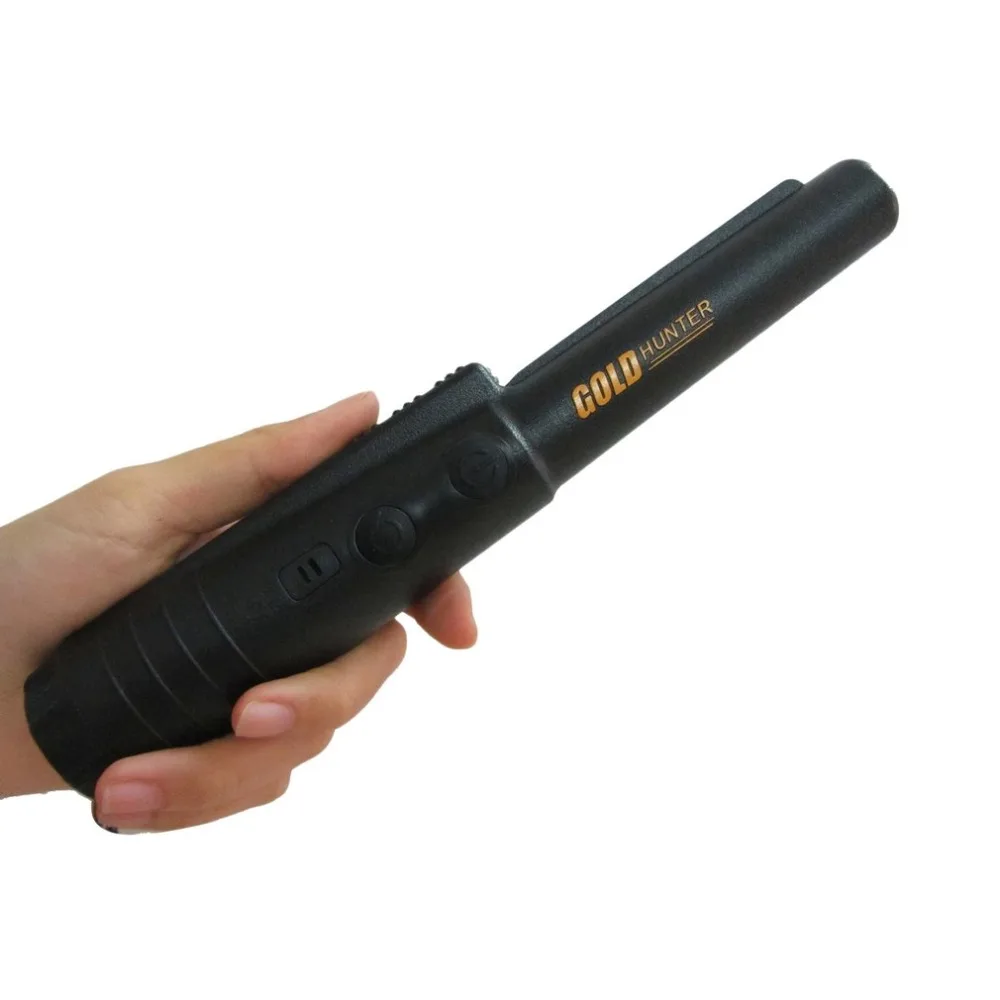 Handheld metal detector positioning rod archaeological outdoor treasure hunt