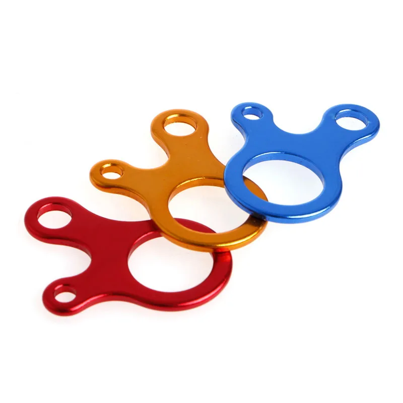 

Three Holes Hook Keychain Outdoor Camping Hiking Multifunction Stainless Steel Tool
