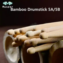 1 пара бамбуковых барабанных палочек 5A/5B для начинающих