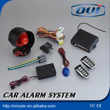 One Way Car Alarm System with Central Door Locking System Anti-hijacking Car Alarm System