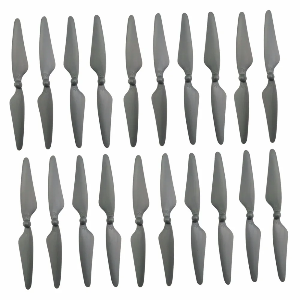 

20PCS propeller for MJX Bugs 3 PRO B3 PRO HS700 HS700D brushless four-axis aircraft blade spare parts drone propeller grey