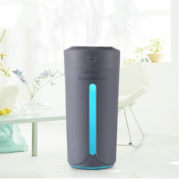 

Air humidifier eliminate static electricity clean air Care for skin Nano spray technology Mute design lights car office 7 color