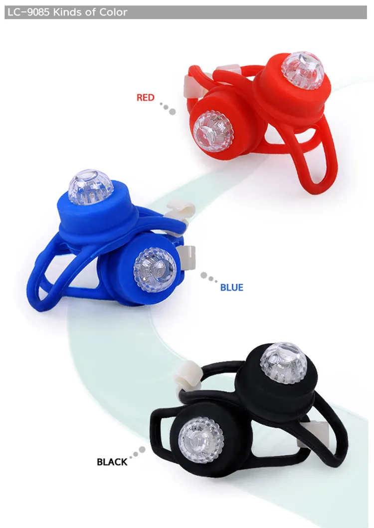 Красочные светодиодные фонари лягушки Силиконовые огни Ночная линия