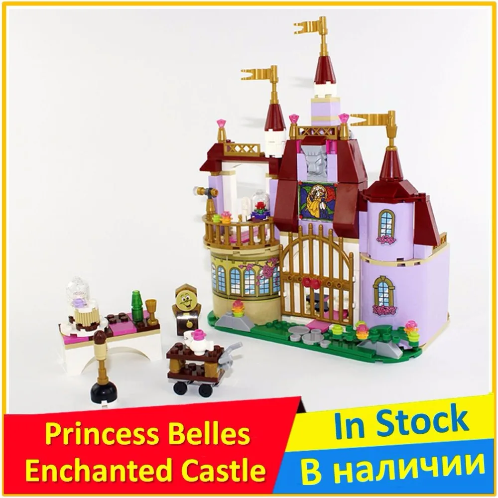 

Princess Belles Enchanted Castle 41067 Building Blocks Model Toys For Children BELA 10565 Compatible Friends Bricks Figure