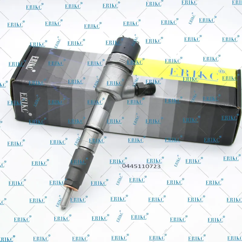 ERIKC 0 445 110 723 инжектор топлива 0445110723 инжекторы CR в сборе 0445 110 723 Подлинная Форсунка впрыска для Chaochai