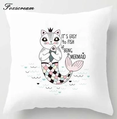 Главная Nordic Стиль Дети украшения розовые подушки Kawaii мультфильм животных Олень