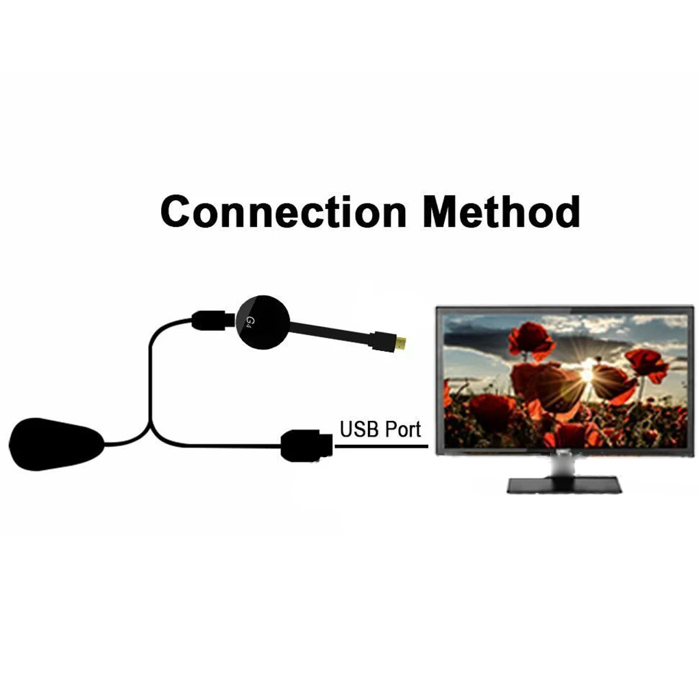 Новое поступление замена для Google Android Cromecast Miracast WiFi HD Dongle ресивер Mirascreen G4 Media