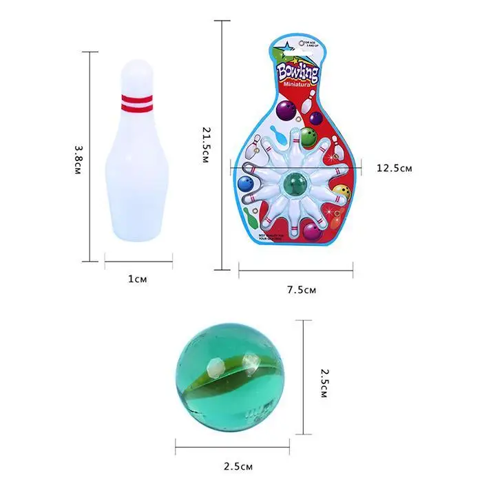Новые мини Настольный боулинг игрушка набор детей детский Крытый весело боулинг игрушки развивающие Родитель-ребенок взаимодействовать