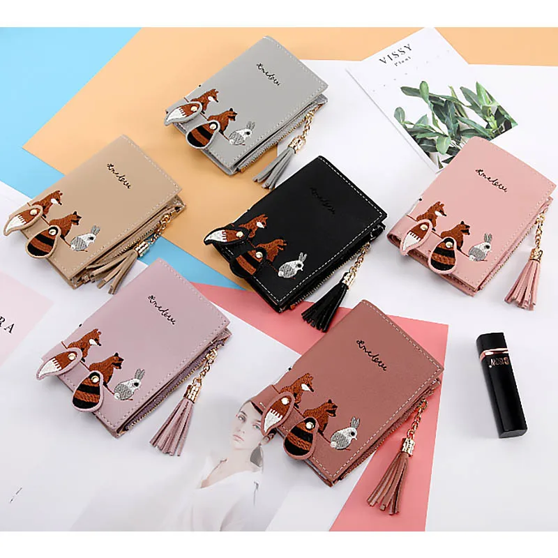 

New Arrival Fashion Vintage Cartoon Animal Candy Colored Girls Mini Coin Bags Women Children Key Home Outdoor Storage Bags