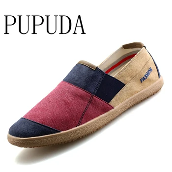 Scarpe causali da uomo Trend Slip On Mocassini da uomo in lino piatto di tela Scarpe da uomo Estate Nuove espadrillas Scarpe casual da uomo Sneakers da uomo 1