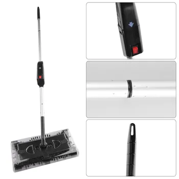 

Cordless Electric Sweeper Hand-push Type Mop Rechargeable Battery Dust Collector 360 Degrees Rotation Carpet Floor Cleaner Sale